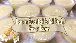 Solid Dish Soap Bar DIY With Essential Oil - NATURAL DEGREASER