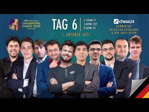 300.000$ Meltwater Champions Chess Tour Finale | Tag 6 mit WIM Sonja Bluhm und GM Rustam Kasimjanov