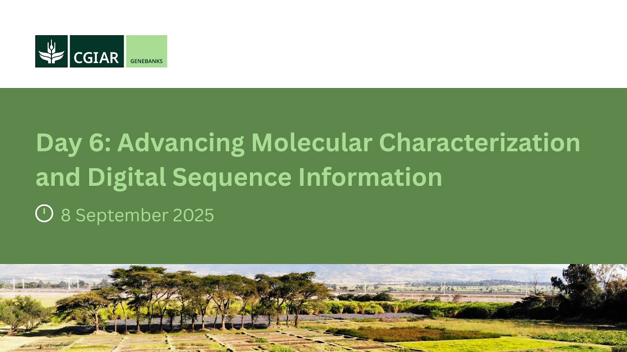 Day 6: Advancing Molecular Characterization and Digital Sequence Information