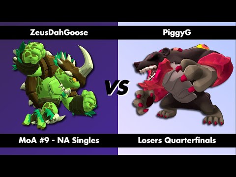 ZeusDahGoose ( Kragg ) vs PiggyG ( Etalus ) - [ Losers Quarterfinals ]