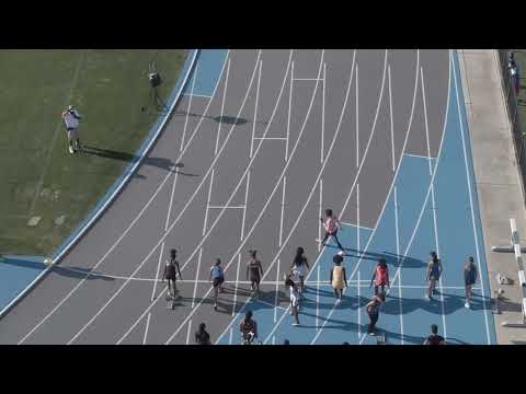 Alana Louisme 13-14 year old girls 100m Dash Coach Miami Presents The Florida International 3/26
