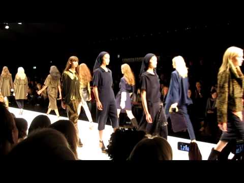 Betty Jackson F/W 2010, ending at London Fashion Week.