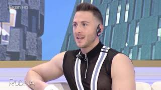 ALEX PALMIERI - TV interview &amp; performance at RUDINA - KLAN TV (Albania)