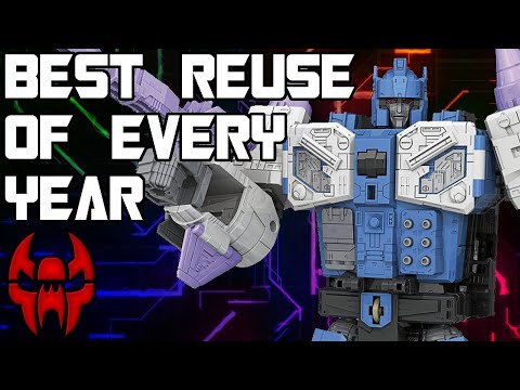 The Best Repaints/Retools of Every Year of Transformers