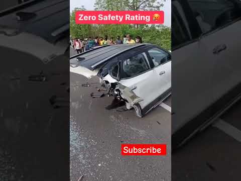 Kia zero safety rating 😱💥#kiasonet #kia #trending #subscribetomychannel