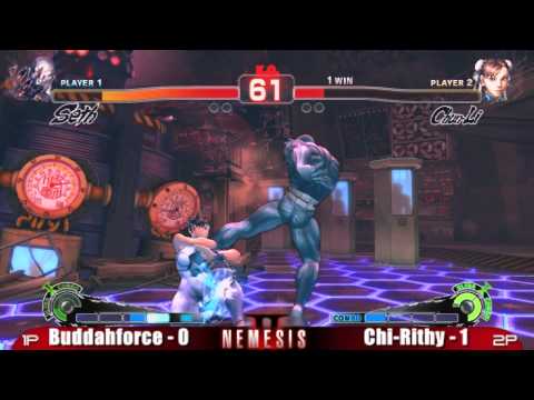 Buddahforce vs Chi-Rithy Montreal Nemesis 2 SSF4 Singles