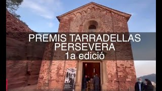 Acte de lliurament del 1r Premi Tarradellas Persevera a Cervelló.