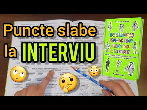 Lecţia # 286 📗 – Puncte slabe la interviul de angajare 🙄🤔😳