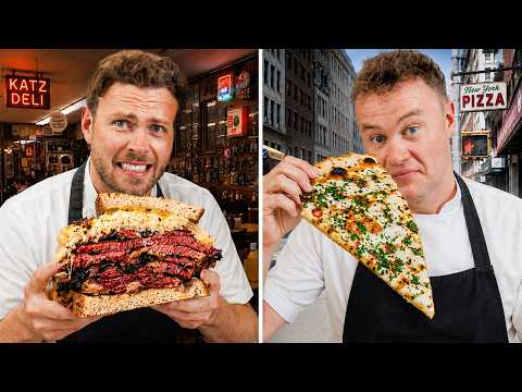 British Chefs Take On New York’s Most Iconic Foods
