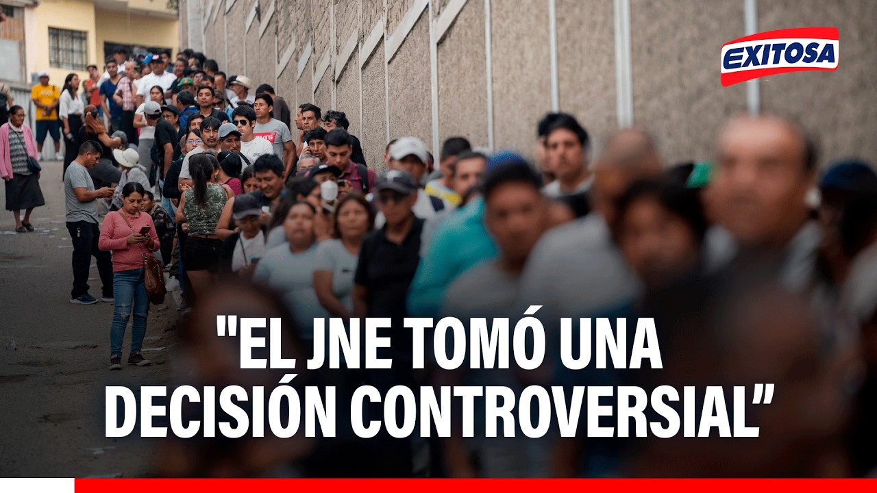 🔴🔵 Nicolás Lúcar señaló que el JNE tomó una decisión “controversial"
