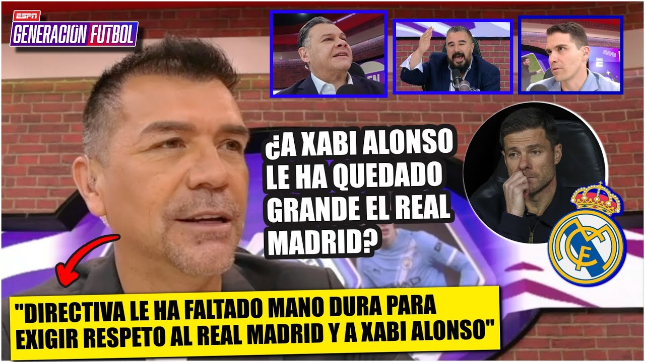 REAL MADRID NO PUDO vs MANCHESTER CITY y Borgetti sale en DEFENSA de XABI ALONSO | Generación F