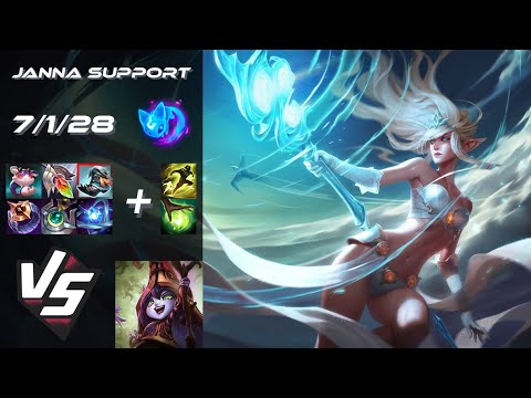 SUPPORT Janna vs Lulu - EU Grandmaster Patch 25.S2.6