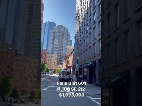 80 Broad Street, Unit 601 Tour at Folio Boston