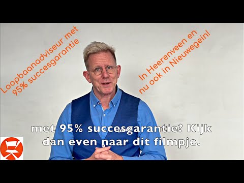 Zoek jij een loopbaanadviseur met 95% succesgarantie?