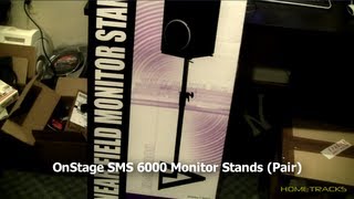 Video thumbnail for Home Studio - On Stage SMS 6000 Monitor Stands Unboxing & Review by HomeTracks