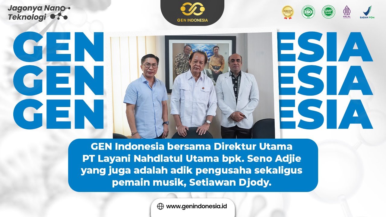 CEK KESEHATAN SEL BERSAMA DIREKTUR UTAMA PT LAYANI NAHDLATUL ULAMA SENO ADJIE