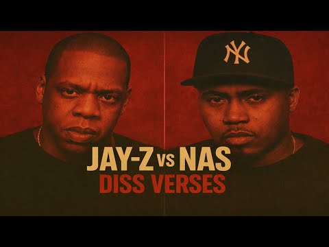 Jay-Z vs Nas - DISS VERSES | Head 2 Head Battle | Two Kings, One Crown | Blu80 Blends