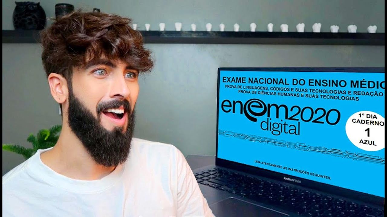 FIZ O ENEM DIGITAL E ME SURPREENDI