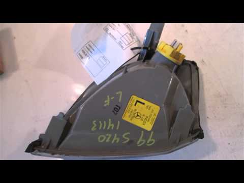1999 Mercedes S420 LH TURN SIGNAL 140TYPE - mbiparts.com Used OEM Mercedes Parts - Dismantler... OEM