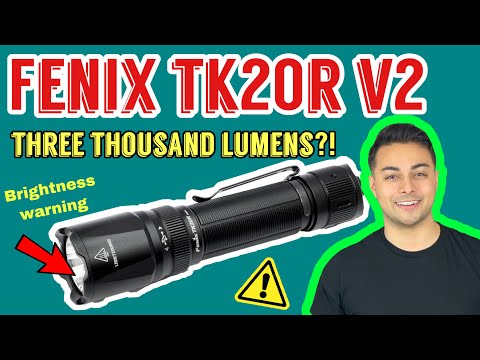 EDC FLASHLIGHT BETTER THAN SUREFIRE & NITECORE!? | Fenix Tk20rV2 | 3,000 Lumens | Ultra Bright