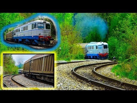 LDE2100 060-DA Full Throttle (+ Mega-Hornz) + UnicomTranzit Train - Stana - Jebuc (01 05 2015)