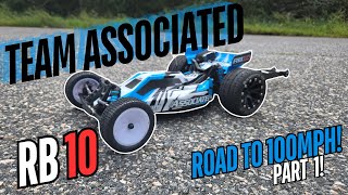 Team Associated RB10 Back Out! Road to 100 MPH Begins! @UrbanLegendRC @LindenRc215