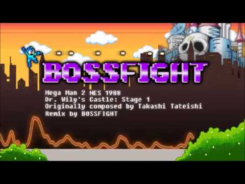 Mega Man 2 Dr Wilys Castle Stage 1 Bossfight Remix (1 Hour Loop)