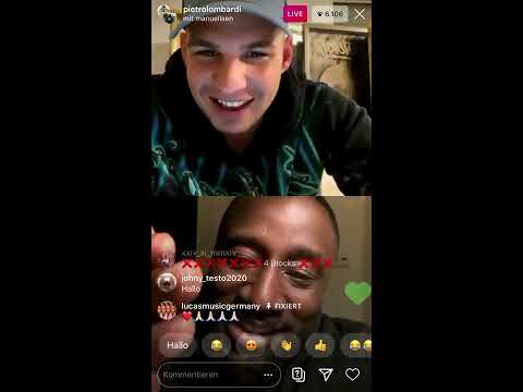 PIETRO LOMBARDI & MANUELLSEN - LIVE AUF INSTAGRAM REALTALK