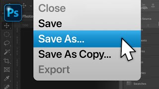 Can’t Save JPEG?? “Save As” Vs “Save As Copy” In Photoshop 2023 #2minutetutorial
