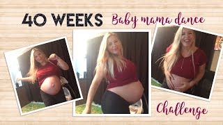 40 weeks: Baby mama dance to induce (I don’t own the rights to this music)