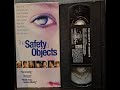Opening And Closing To The Safety Of Objects 2003 VHS