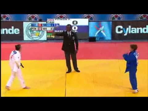 JUDO 2011 World Championships: Busra Katipoglu (TUR) - Faith Pitman (GBR)