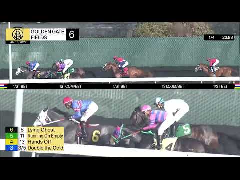 Lying Ghost Wins Race 6 on January 15, 2022 at Golden Gate Fields