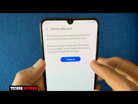 How to Factory Data Reset in Samsung Galaxy A70
