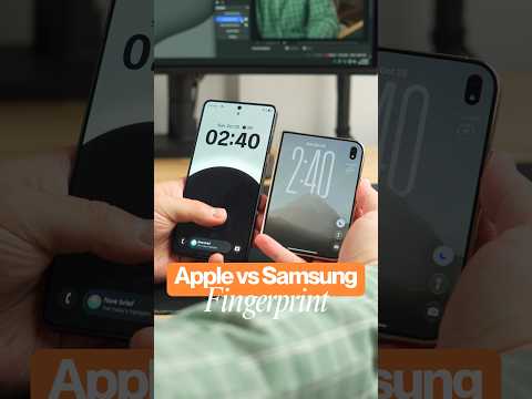 Apple vs Samsung Fingerprint Scanner