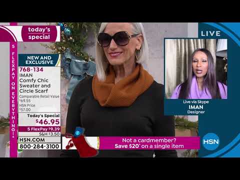 HSN | IMAN Global Chic Fashions 10.24.2021 - 04 PM