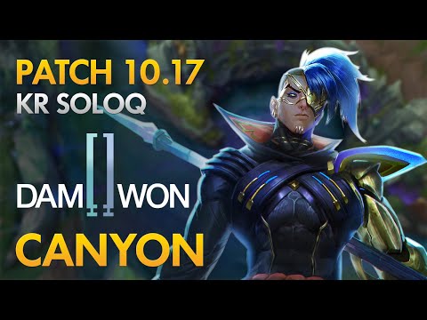Damwon Gaming Canyon - Jungle: Kayn (Shadow Assassin) vs Karthus - KDA 30/5/6