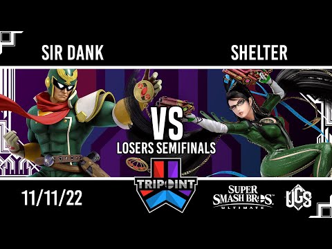 Tripoint Smash 167  -  Losers Semifinals  -  Sir Dank(Captain Falcon) Vs. Shelter(Bayonetta)