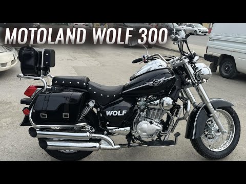 фото мотоцикл wolf 300 motoland 0