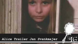 Alice Trailer Jan Svankmajer 1988 Něco z Alenky  (Fantrailer)