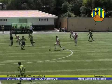 Fútbol Cadete Preferente: A. D. Huracán - U. D. Atalaya
