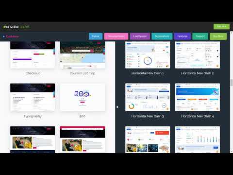 Education Dashboard Bootstrap Admin Template with LTR Light Theme