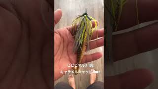 セッティングほんまに大事！ビビビマルチめっちゃ好きです！ #バス釣り