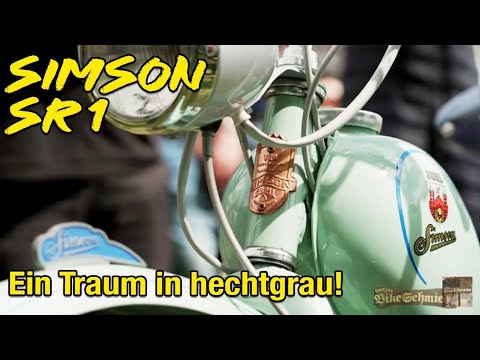 Simson SR1 -  Ein Traum in hechtgrau!  | Harzer Bikeschmiede