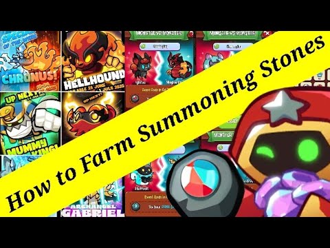How to Easily Farm Special Summoning Stones for New Special Monsters | Summoner's Greed