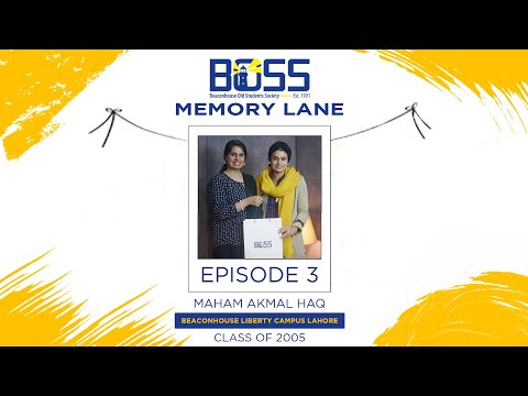 BOSS Memory Lane | Episode 3 | Maham Akmal Haq