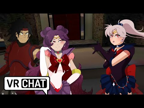 THE MESSY MIND...Sailor Peace Talks with Sailor Harmony and Draco About What Happened - VRChat