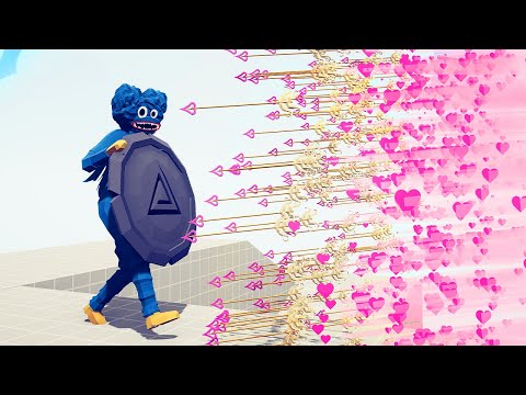 HUGGY WUGGY REFLECT SHIELD vs MULTI ARROW Poppy Playtime | TABS - Totally Accurate Battle Simulator