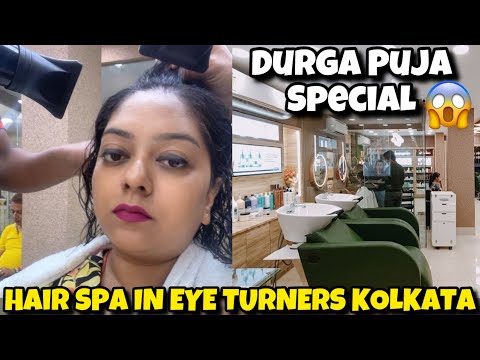 आज में पार्लर Soumil के साथ🤩I Tried A Hair Spa Experience At Eye Turners😳Was It Worth It🤔