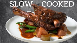 Perfect slow cooked lamb shanks!